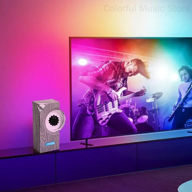 Dancing Ferrofluid Music Rhythm Lamp | Magnetic Sound Visualizer & Desk Toy | Relaxing Ferrofluid Display for Home & Office