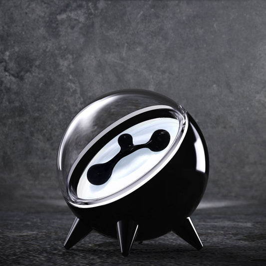 Ferrofluid Music Rhythm Lamp | Magnetic Fluid Speaker with Dancing Magnet Visual Display | Desktop Lamp & Unique Gift