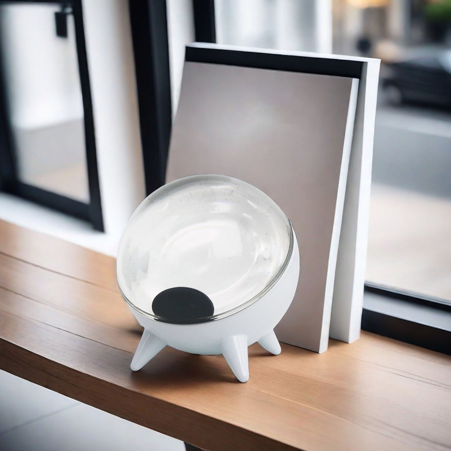 Ferrofluid Music Rhythm Lamp | Magnetic Fluid Speaker with Dancing Magnet Visual Display | Desktop Lamp & Unique Gift