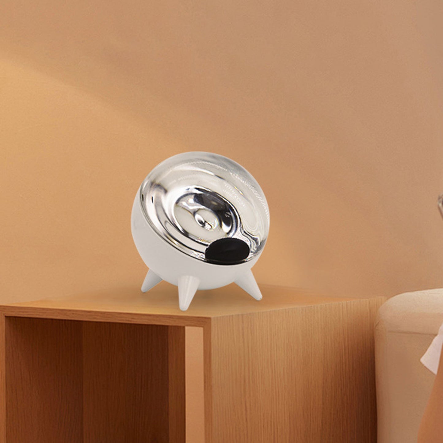 Ferrofluid Music Rhythm Lamp | Magnetic Fluid Speaker with Dancing Magnet Visual Display | Desktop Lamp & Unique Gift