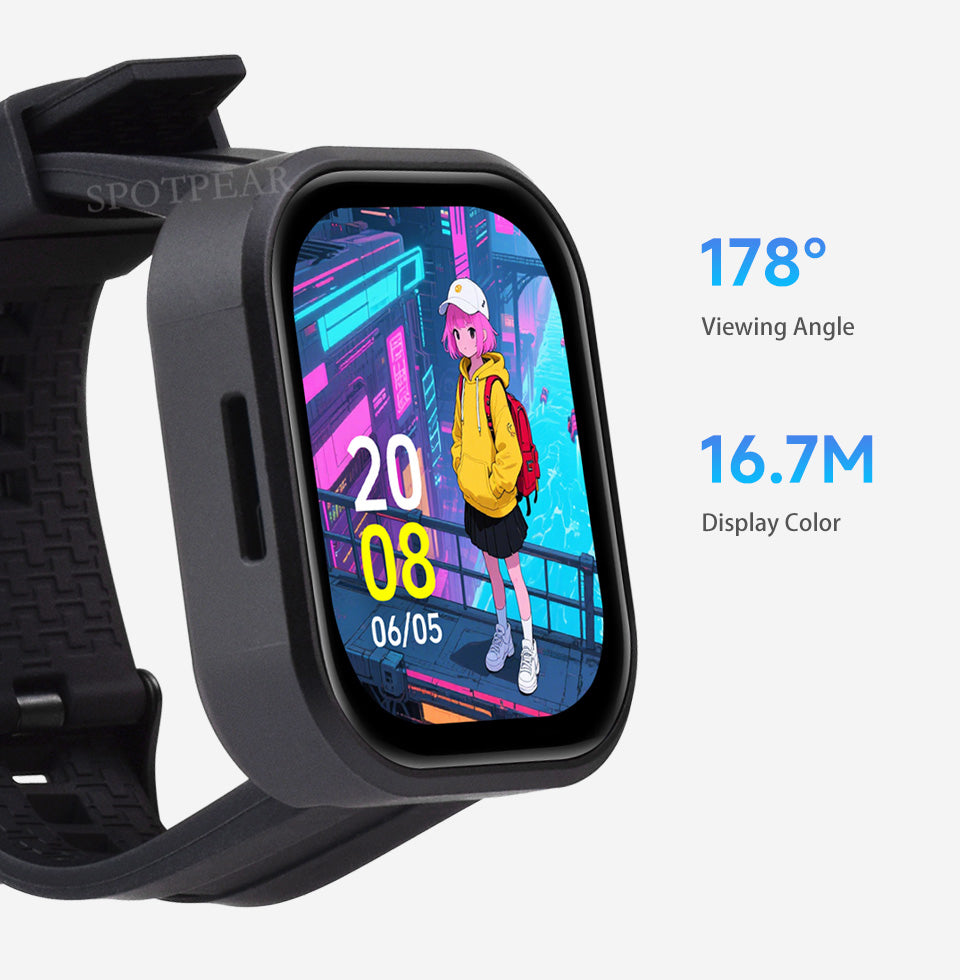 DeepSeek AI Watch with Voice Chat ESP32-S3 Development Board | 2.06-inch AMOLED 410×502 Touchscreen Smart Programmable Watch DIY Kit